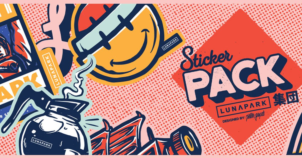 Ngắm nhìn những sticker hầm hố màu sắc từ Piotr Jakubowski