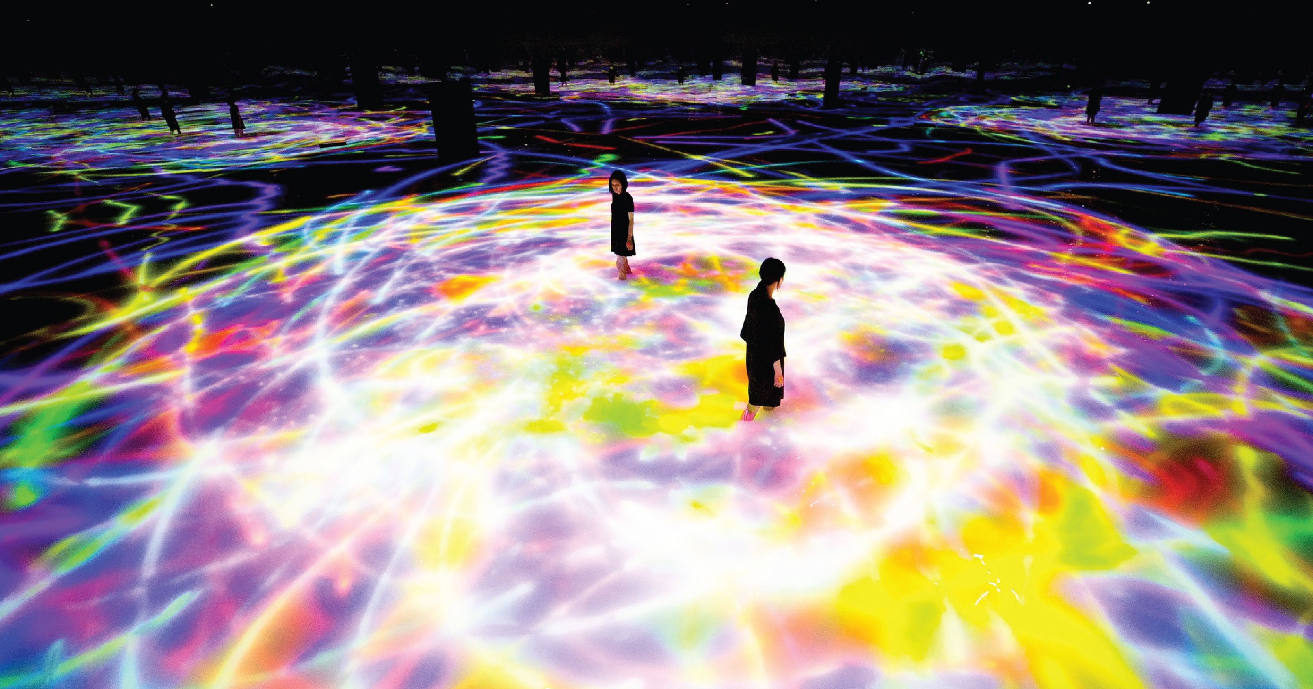 Body Immersive từ Teamlab mang đến những cảm xúc vượt không gian
