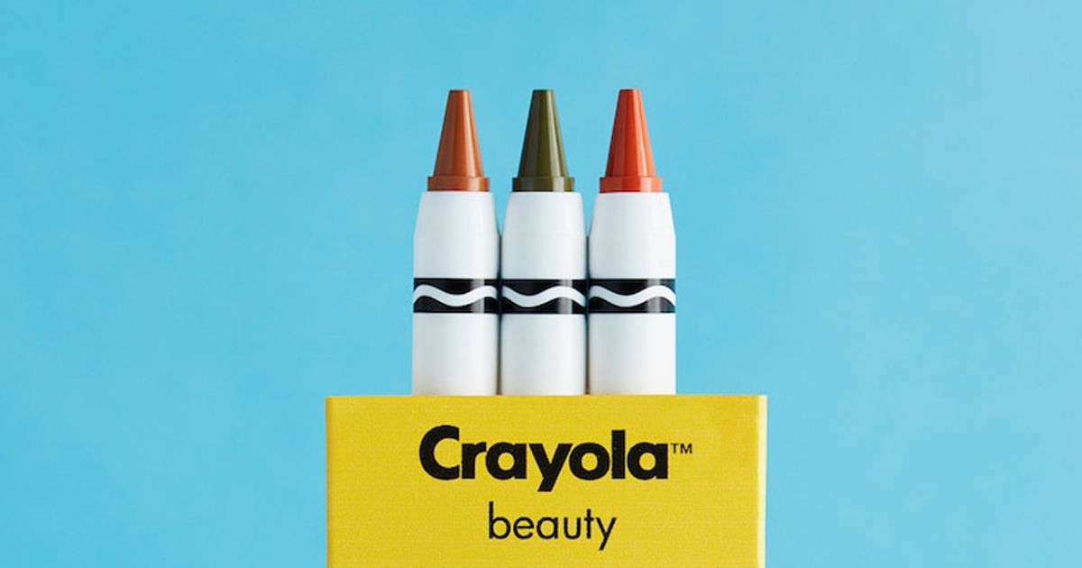 Dùng sáp màu Crayola để trang điểm, tại sao không?