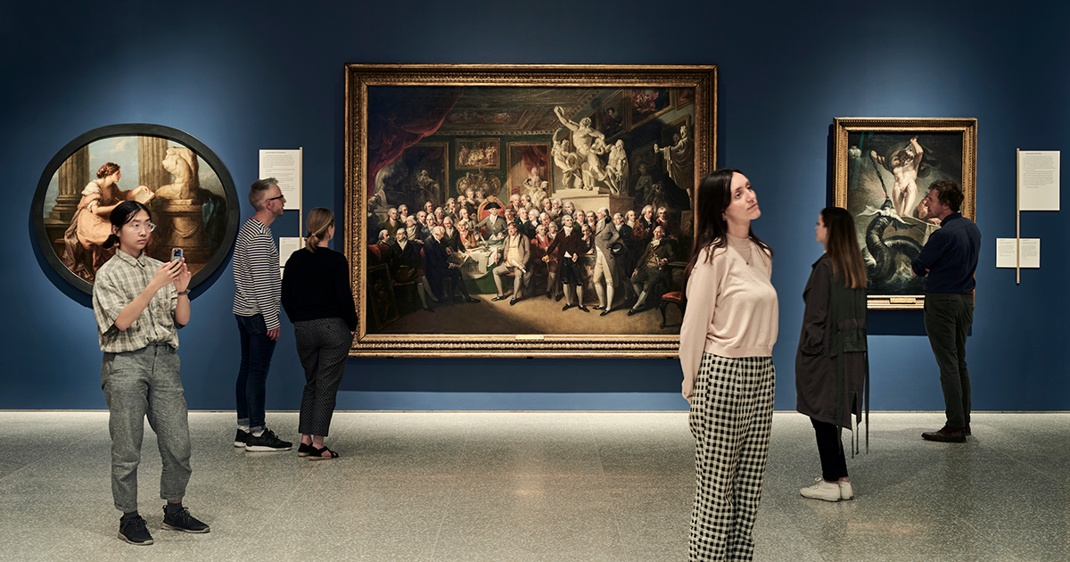 Giới thiệu triển lãm tại Học viện Nghệ thuật Hoàng gia London năm 2019