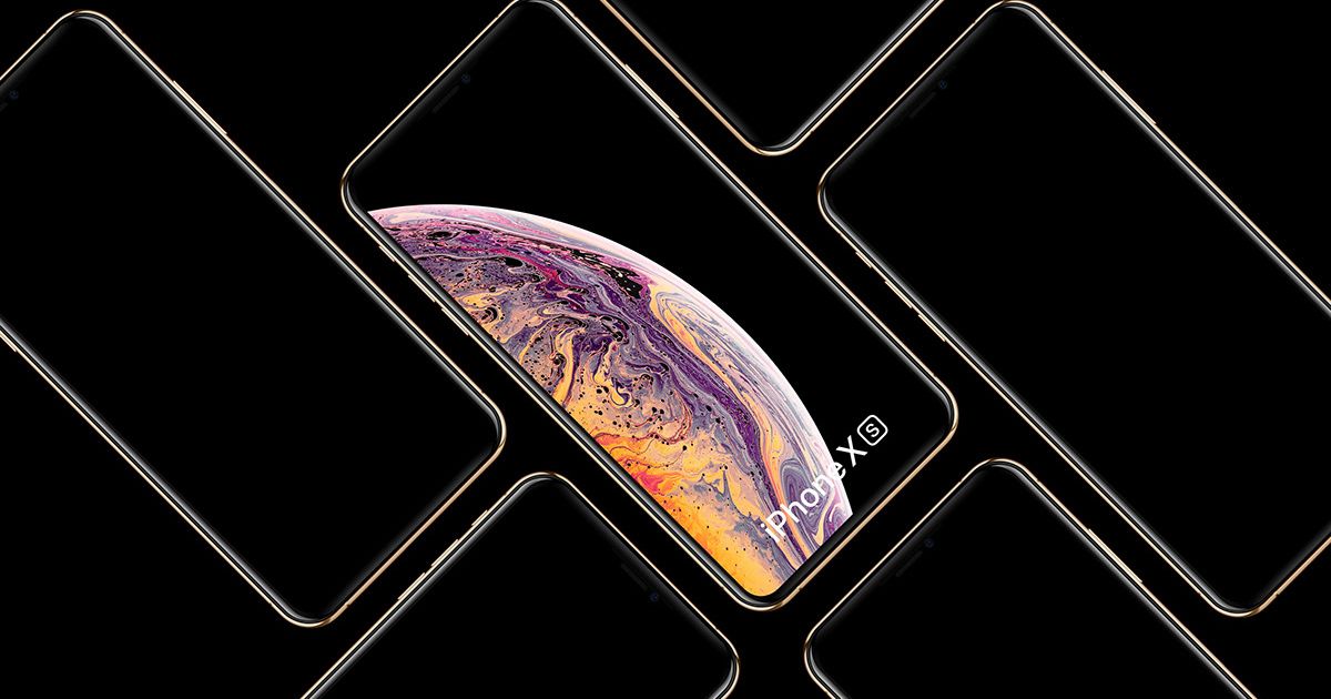 Free Mockups: iPhone Xs và iPhone Xs Max