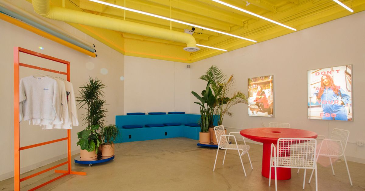 Depop - Không gian biến hoá cho nhiều cửa hàng đa dạng