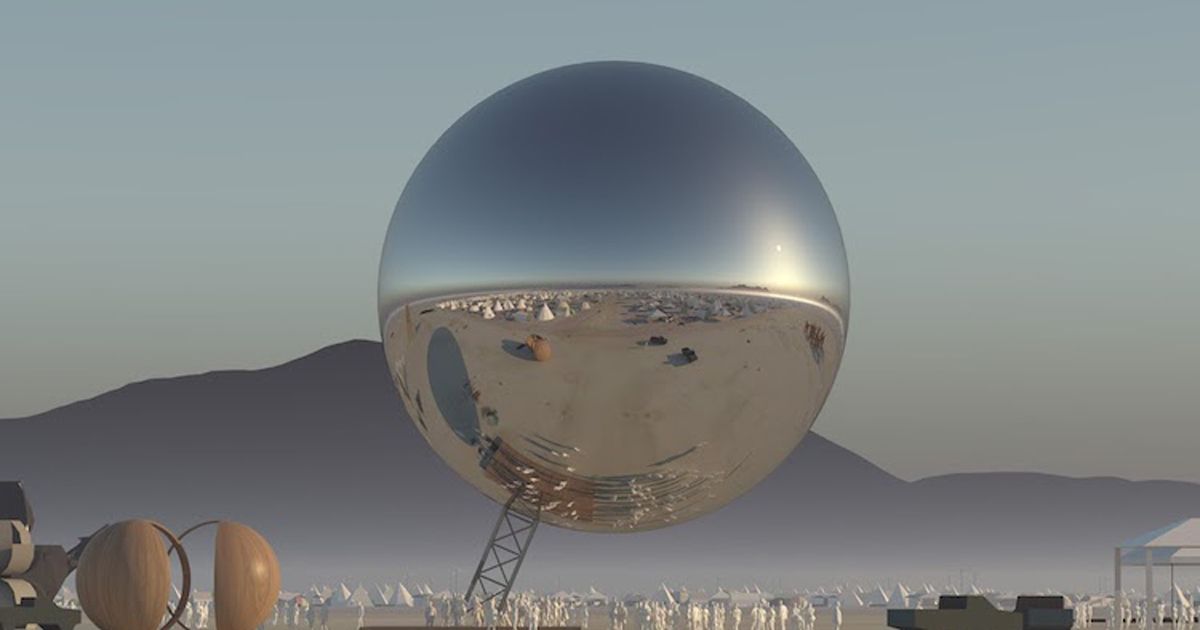 Tìm hiểu về quả cầu khổng lồ The ORB tại Burning Man 2018