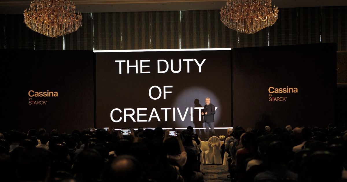 Philippe Starck chia sẻ về “Thiết kế dân chủ”qua hội thảo Eurasia Design Talk #7