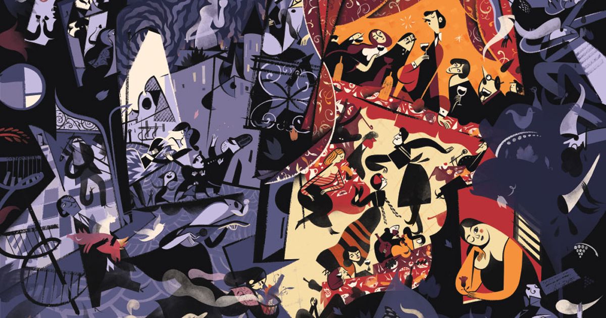 Nghệ sĩ của tuần: Roman Muradov mang âm hưởng jazz vào tranh vẽ