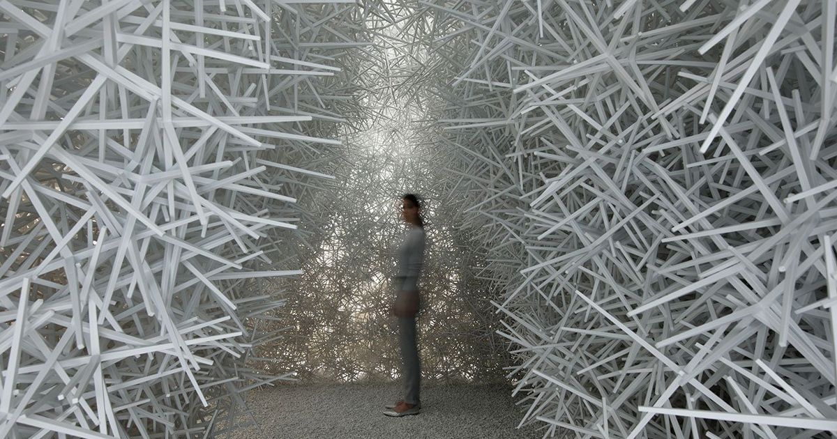 ICD Aggregate Pavilion: Một công trình định hình từ các phần tử hình sao