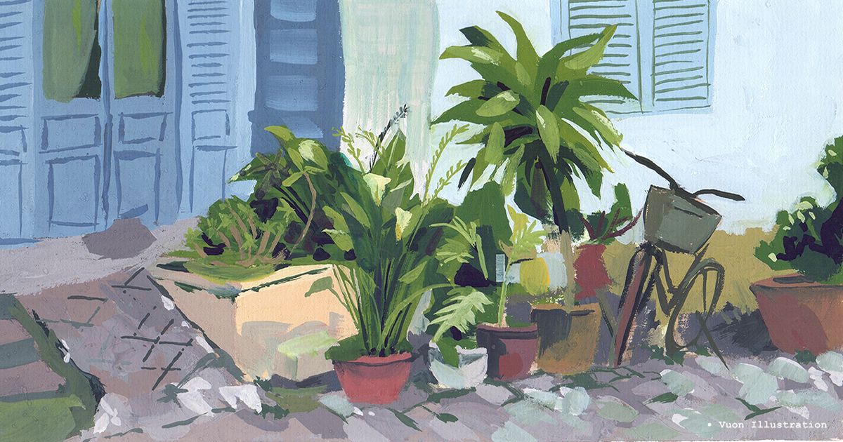 Ngắm nhìn Đà Lạt mơ mộng qua nét vẽ của Vườn Illustration