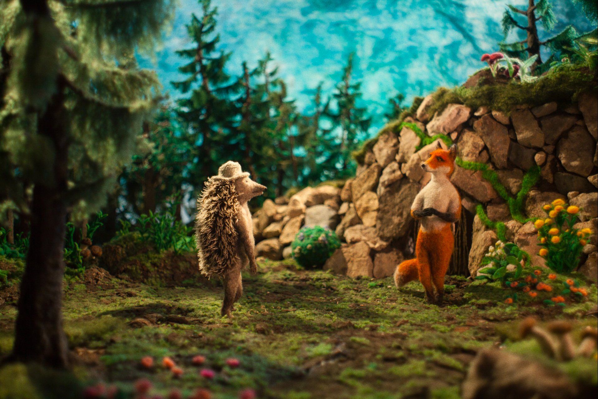 Hedgehog's Home: Tình yêu gia đình được truyền tải qua nghệ thuật chọc bông