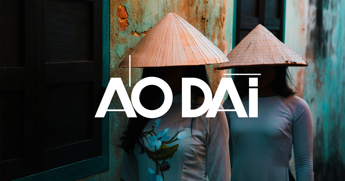 Aodai - Typeface mang nét quyến rũ thầm kín của người phụ nữ Đông Dương