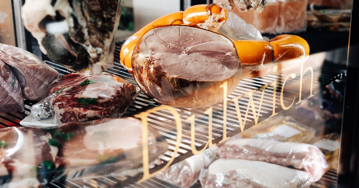 Bộ nhận diện thương hiệu của cửa hàng thịt Dulwich Butchery