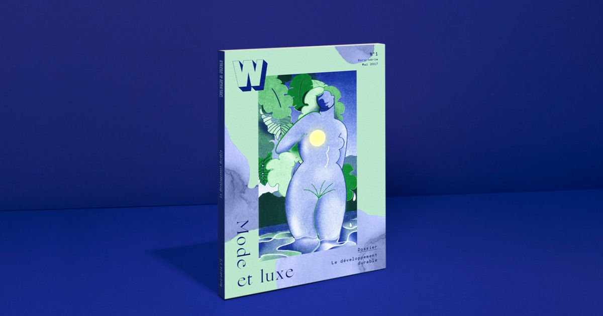 W - Cuốn sách cung cấp thông tin ngành nghề với lối thiết kế trừu tượng đẹp mắt