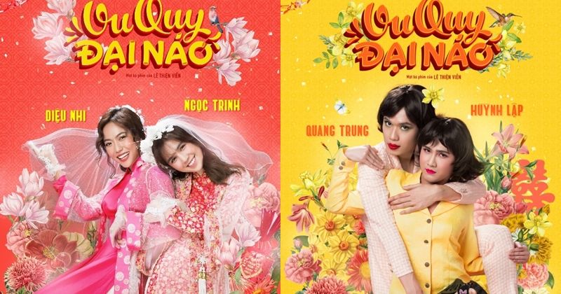 "Vu Quy Đại Náo" của Ngọc Trinh và Diệu Nhi: Bất ngờ mới của điện ảnh Việt