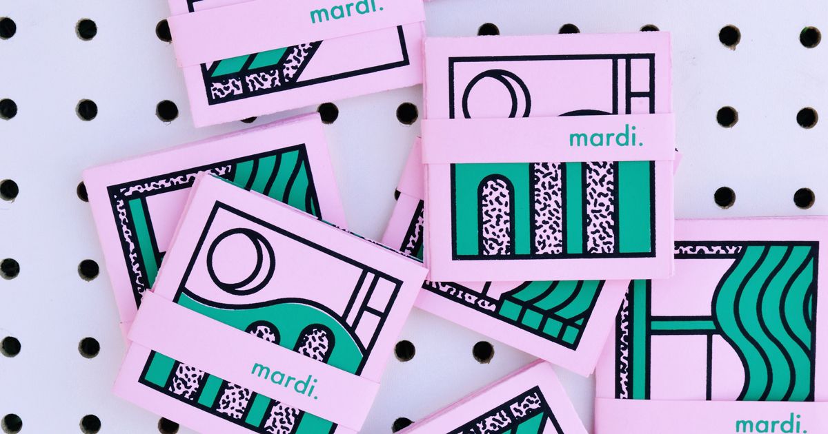 Fanzine Mardi - Dự án thử nghiệm in lụa của sinh viên Camille Charbonneau﻿