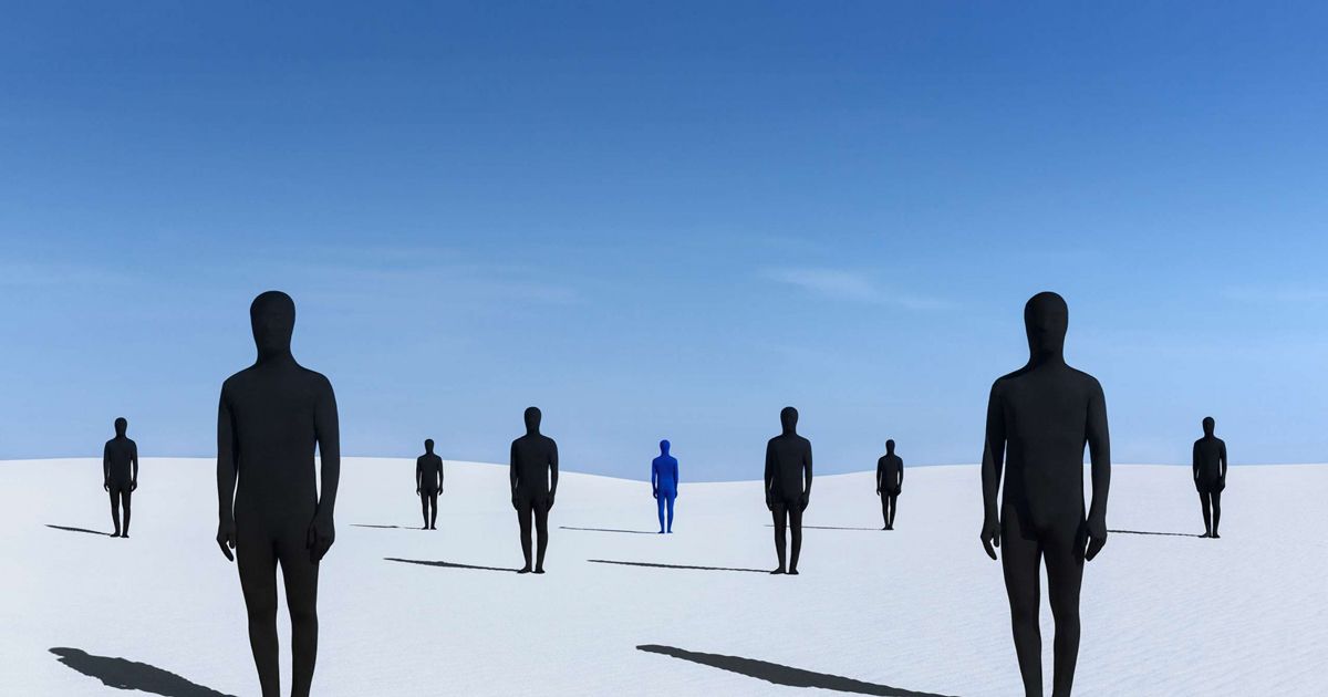 Nhìn trộm vào những giấc mơ màu xanh qua lăng kính của nghệ sĩ Gabriel Isak