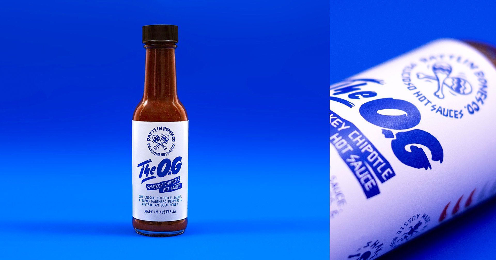 Rattlin’Bones với thiết kế chai tương ớt vui nhộn đậm cá tính