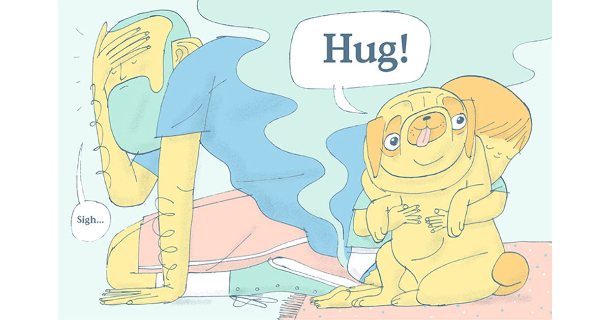 Don't Hug The Pug - Mẩu đối thoại ngô nghê giữa cha và con