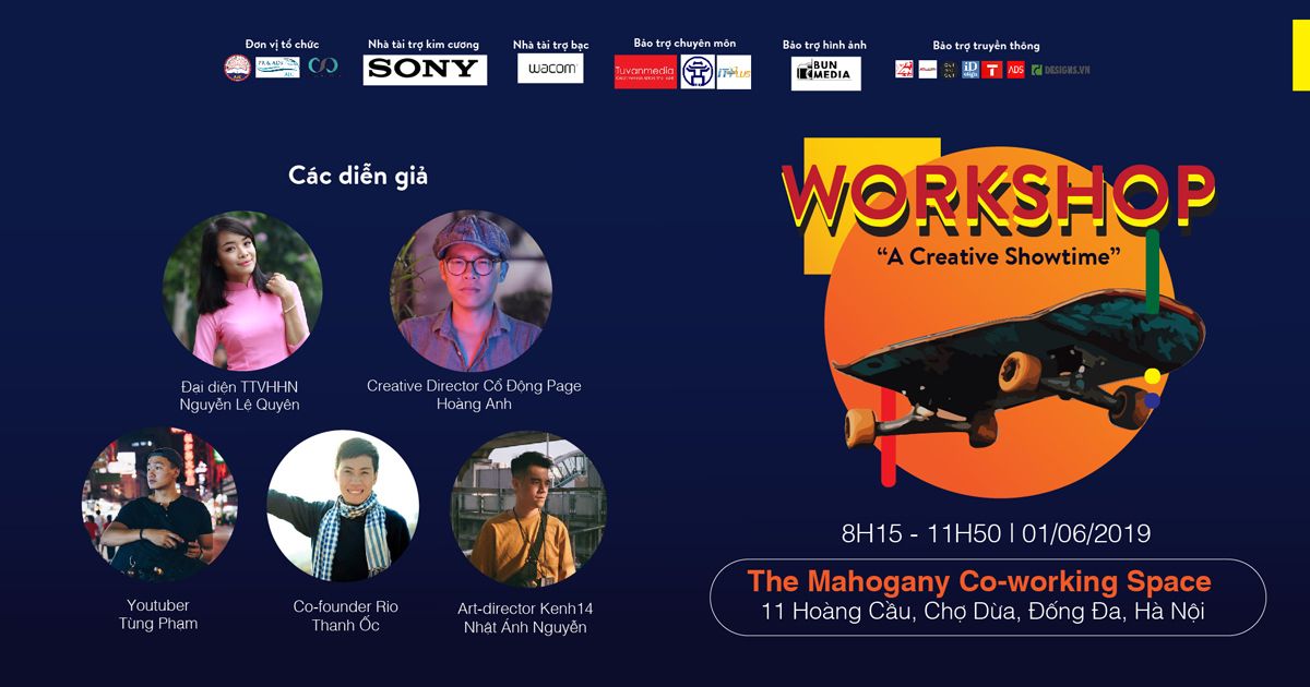 Hiểu hơn cảm nhận của người trẻ về văn hoá đường phố Việt tại workshop: A Creative Showtime﻿