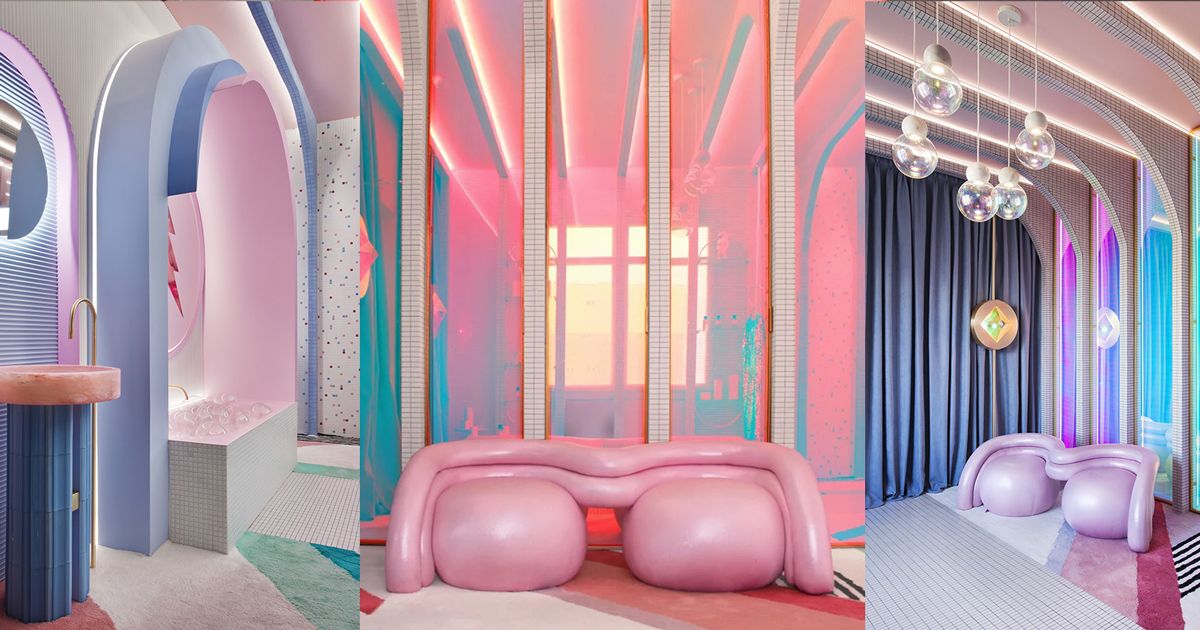 Không gian nội thất retro vị lai đến từ Casa Decor