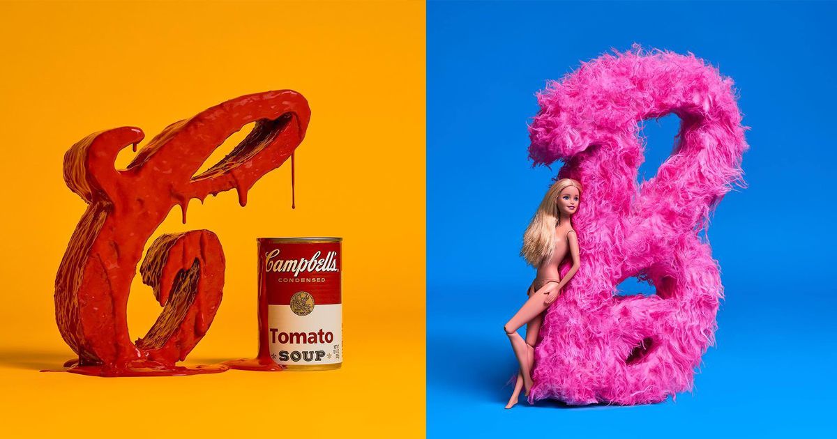 Bộ sưu tập những chữ cái theo phong cách Pop Art của Jaime Sánchez