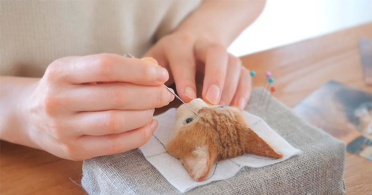 Nghệ thuật ‘chọc bông’ tạo nên những chú mèo chân thật đến kinh ngạc
