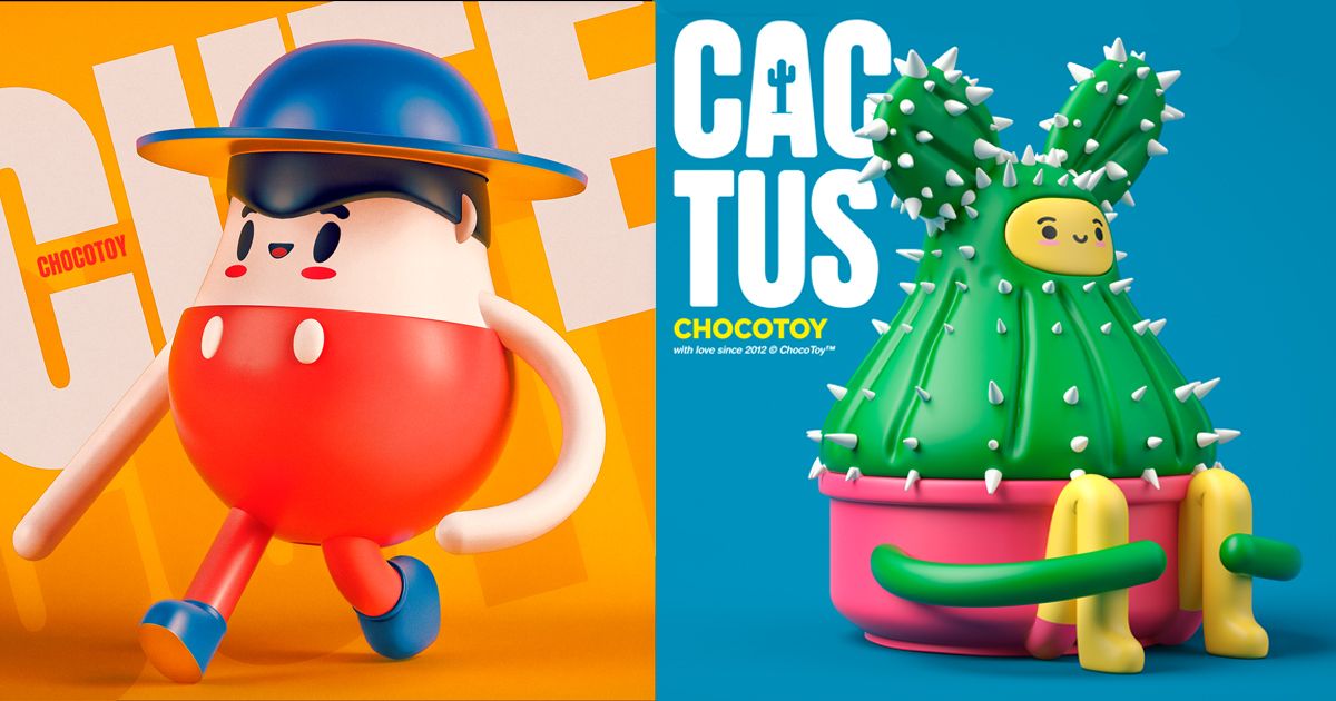 Thiết kế đồ chơi vừa ngầu vừa đáng yêu từ thương hiệu ChocoToy