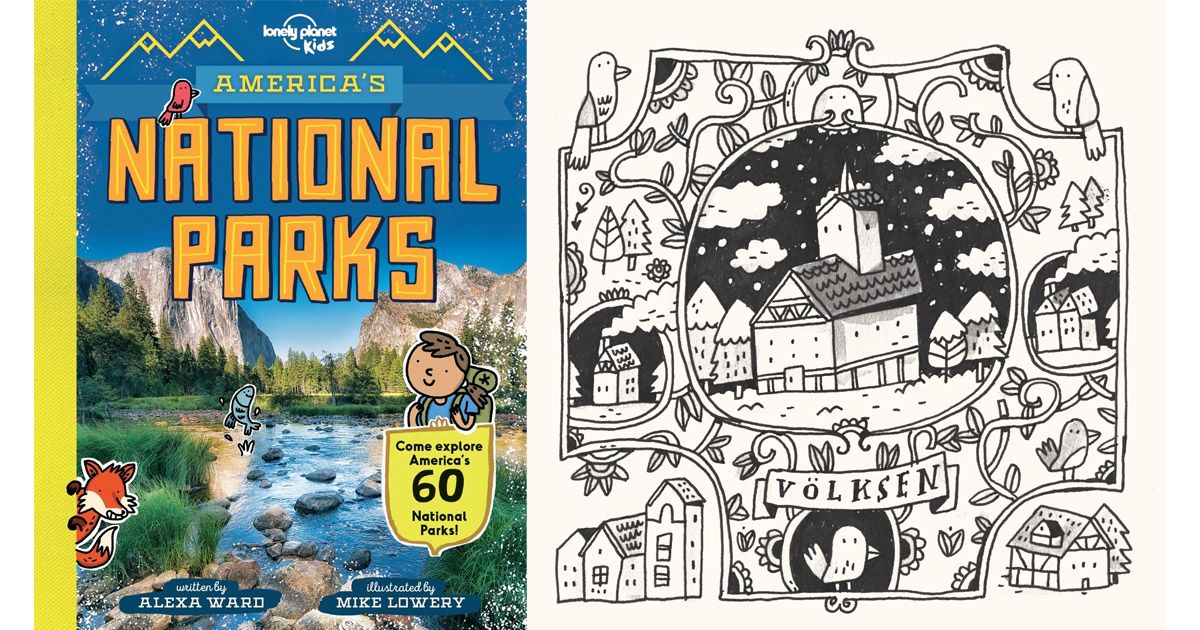 Gặp gỡ họa sĩ minh họa cho quyển America's National Parks