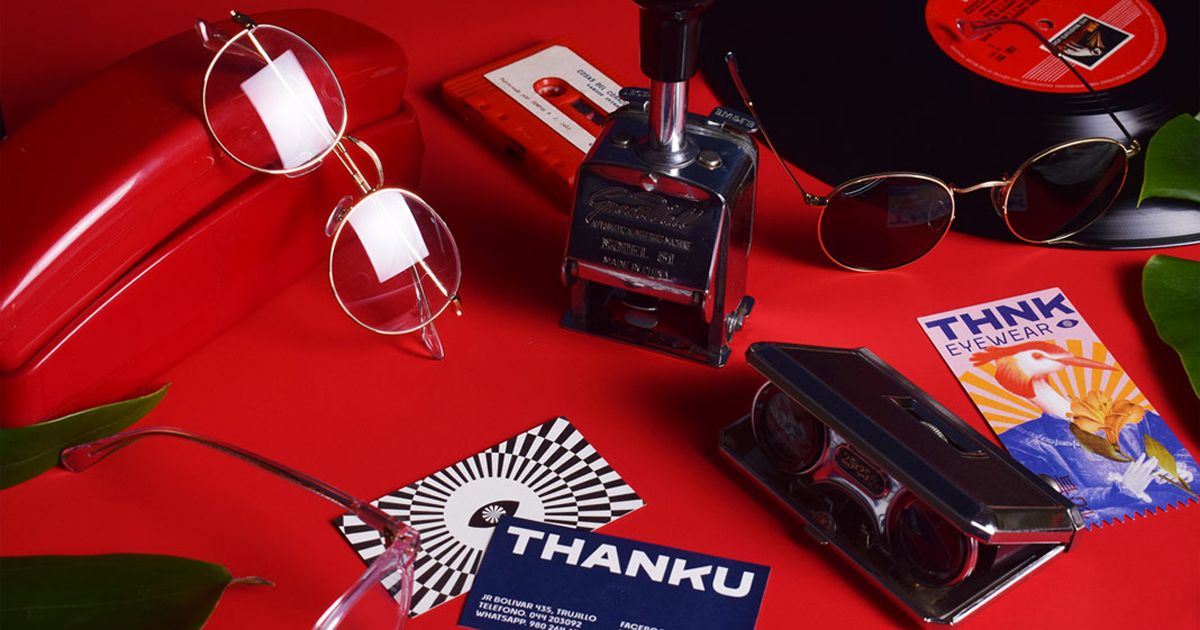 Thương hiệu kính mắt Thanku lấy cảm hứng từ thập niên 80