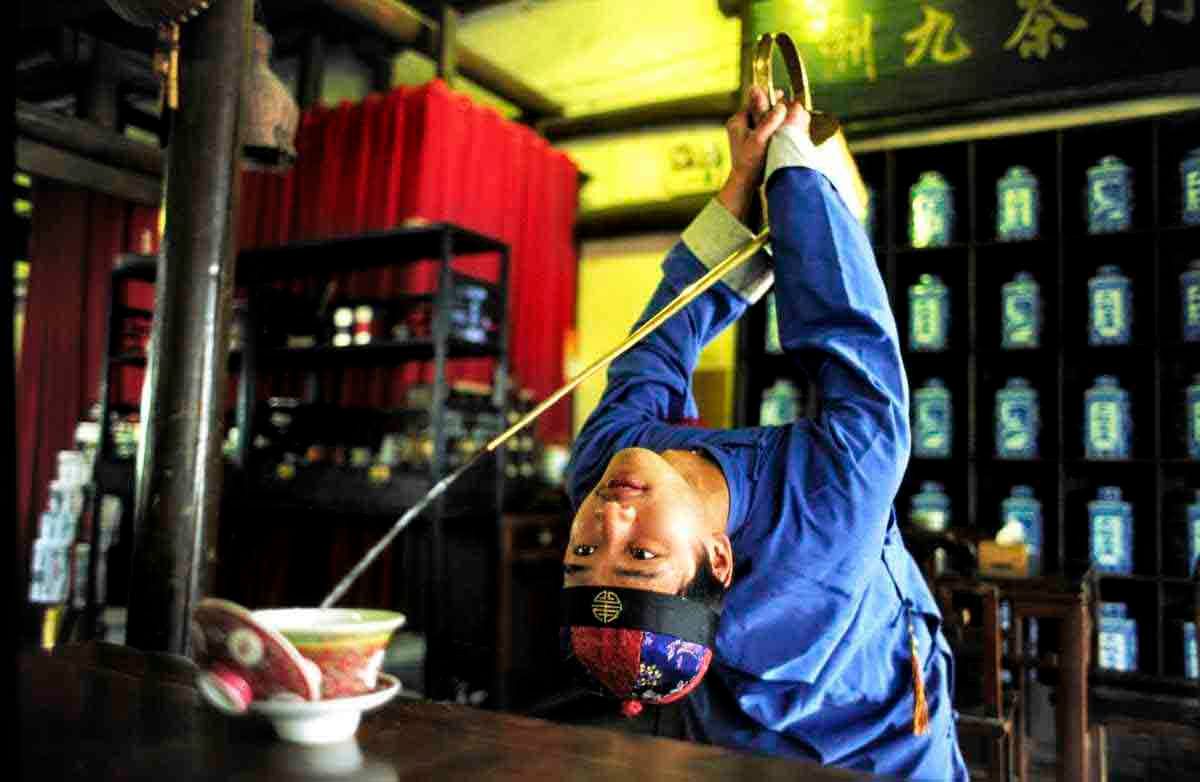 Nghệ thuật văn hoá trà Kung fu xứ Tứ Xuyên