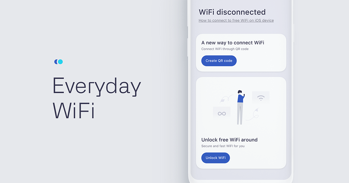 [UI Inspiration] Everyday Wifi tăng tính trải nghiệm với người dùng bằng thiết kế giao diện thân thiện