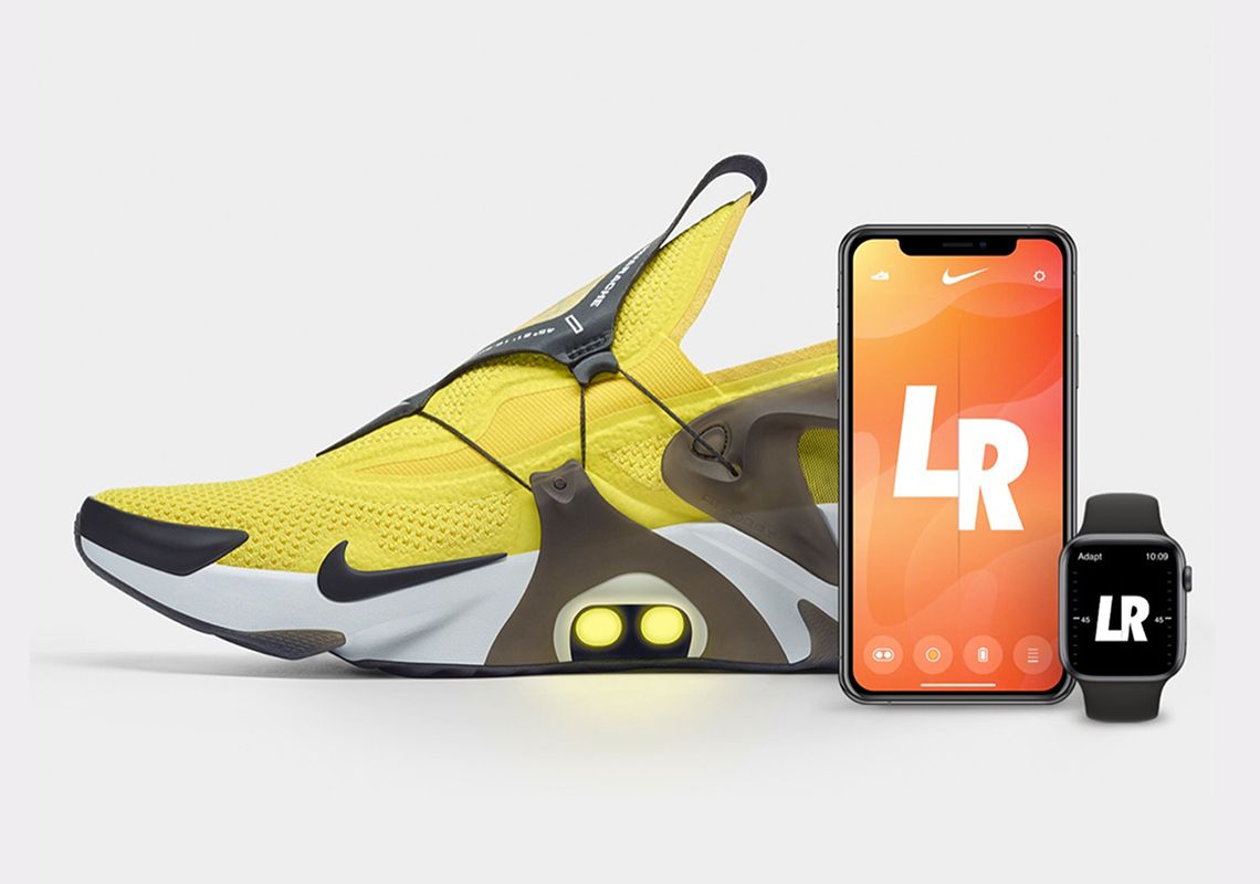 Nike "chào sân" phiên bản Huarache tự thắt dây điều khiển bằng Siri và Apple Watch