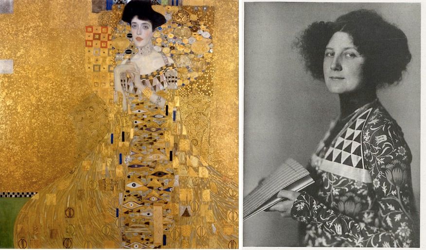 Nhà thiết kế bị lãng quên đằng sau những bức tranh của Gustav Klimt