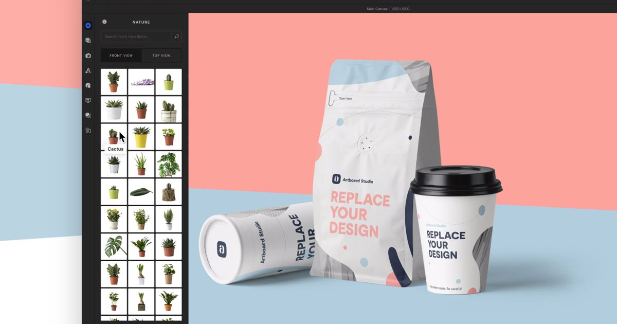 Artboard Studio - nền tảng cung cấp mockup chất lượng cao miễn phí