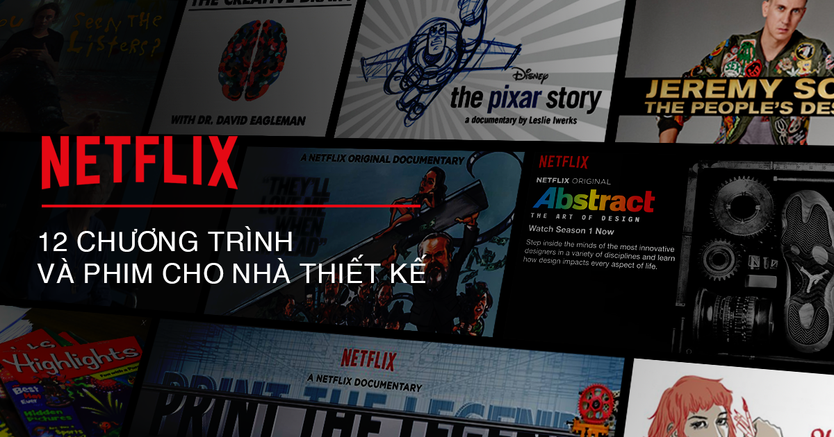 12 chương trình và phim trên Netflix dành cho dân thiết kế (Phần 2)