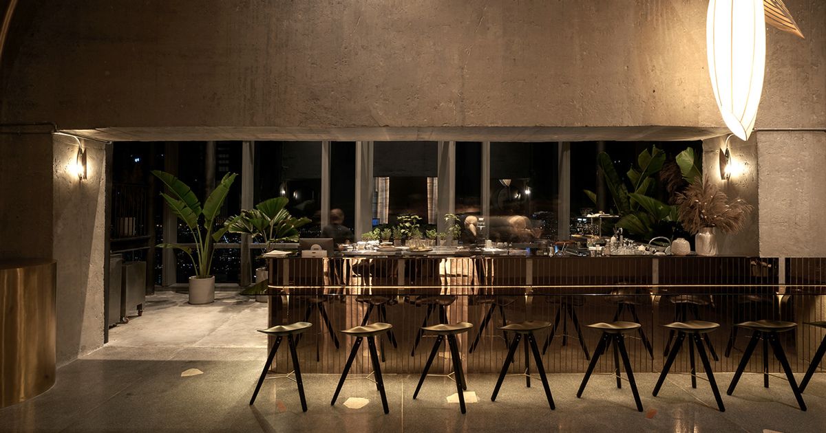 Thiết kế lounge tại toà nhà Landmark 81 lấy cảm hứng từ hình ảnh hạt gạo