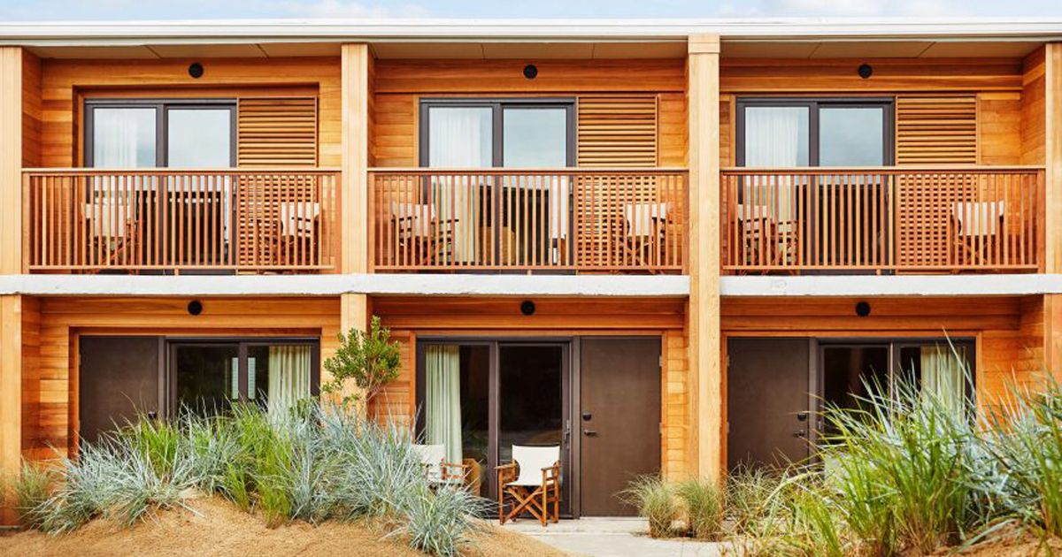 Marram - Khách sạn gợi cảm hứng từ những đụn cát vàng nâu tại Long Island