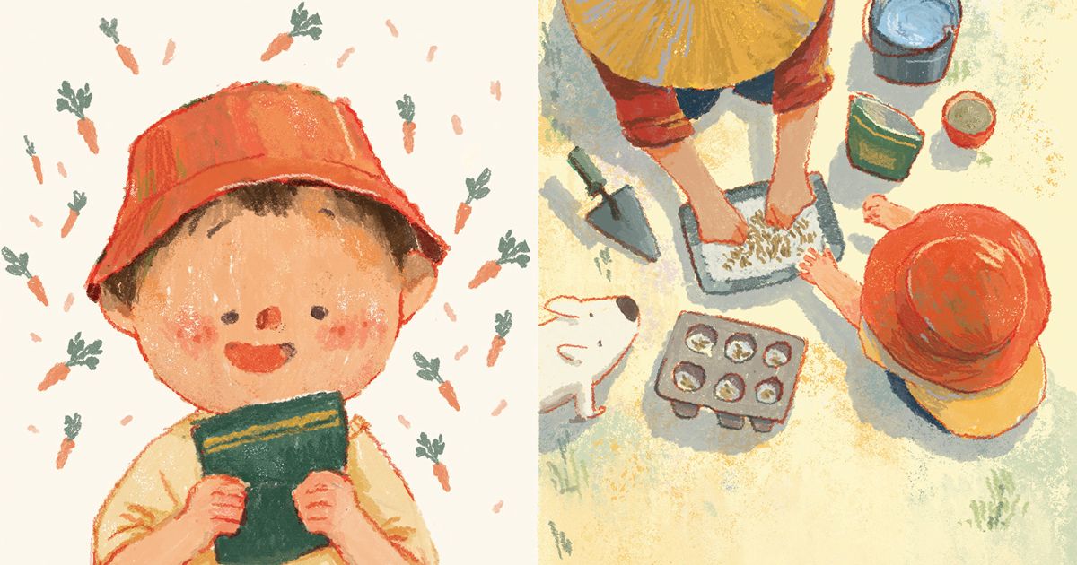 Hoạ sỹ Siêu Trần minh hoạ sách tranh "Mảnh vườn của San" cho tổ chức quốc tế Room to Read