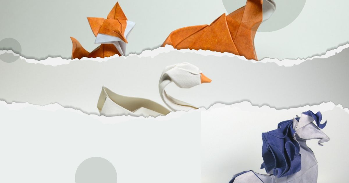 Xem Hoàng Tiến Quyết thổi hồn động vật bằng kỹ thuật “gấp ướt” Origami