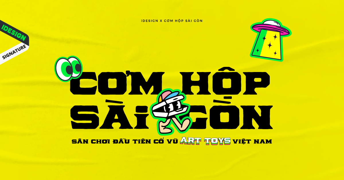 CƠM HỘP Sài Gòn - Sân chơi đầu tiên cổ vũ Art Toys/Designer Toys Việt Nam