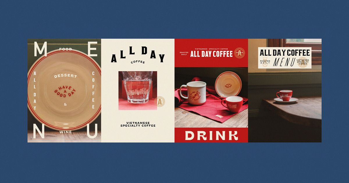 Khi 'cà phê' là 'ngôn ngữ' - GM creative mở rộng cảm nhận của khách hàng bằng bộ nhận diện All Day Coffee