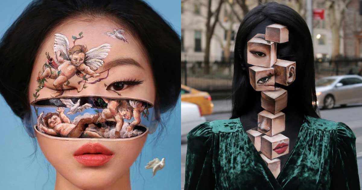 Dain Yoon và khả năng xuyên thấu với nghệ thuật trang điểm đánh lừa thị giác