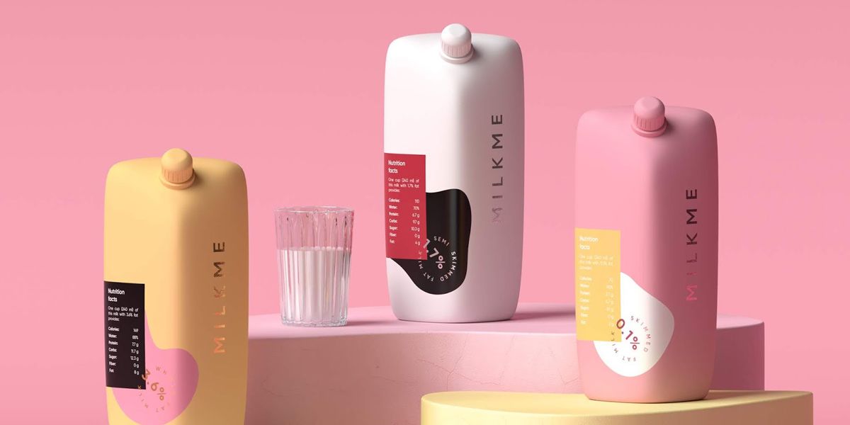 Hộp sữa Milkme lấy cảm hứng từ những chú bò của Ilya Volgin