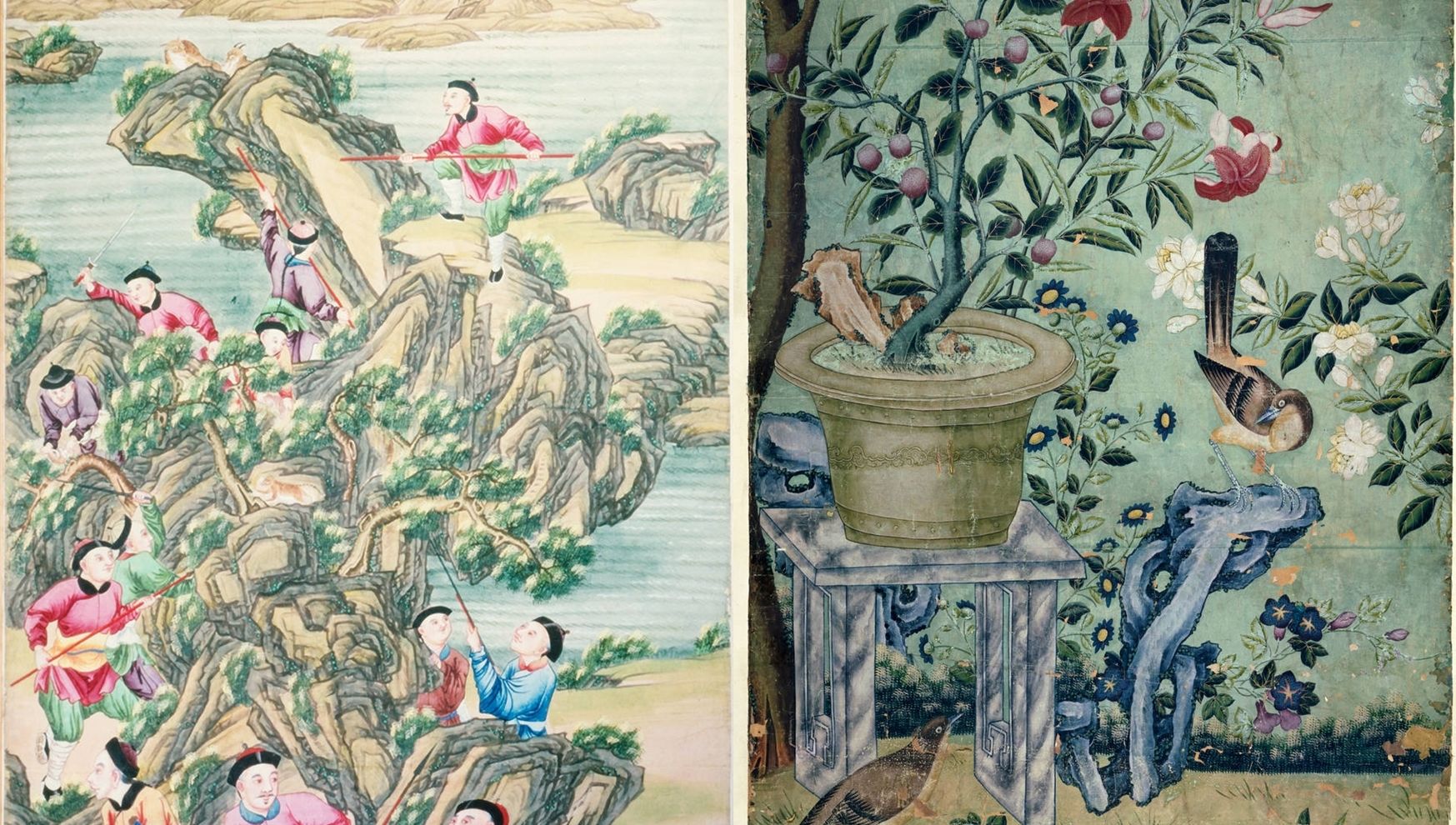 Quá khứ của giấy dán tường Trung Hoa ở phương Tây và những điều thú vị về 'chinoiserie style'