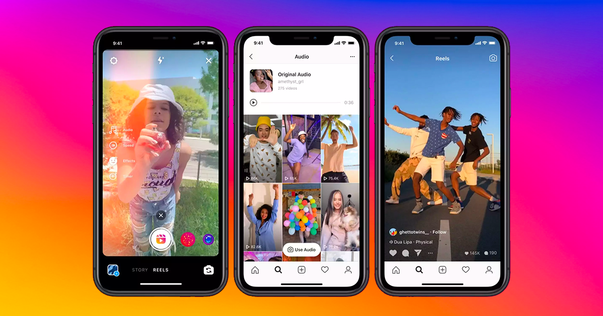 Instagram Reels từ Facebook - Đối thủ cạnh tranh trực tiếp với TikTok