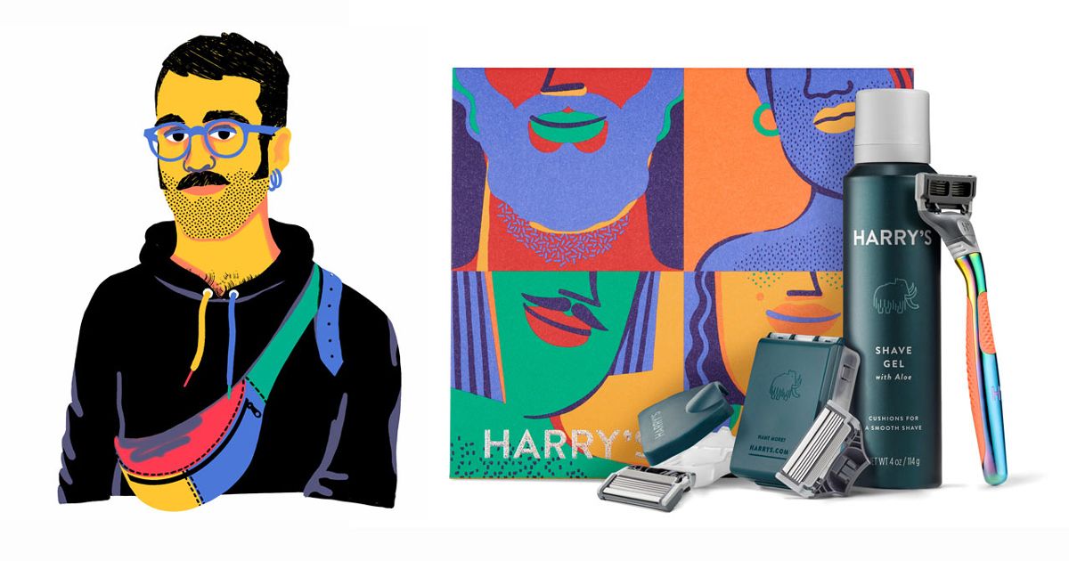 Bộ kit cạo râu của thương hiệu Harry's vinh danh cộng đồng LGBTQ