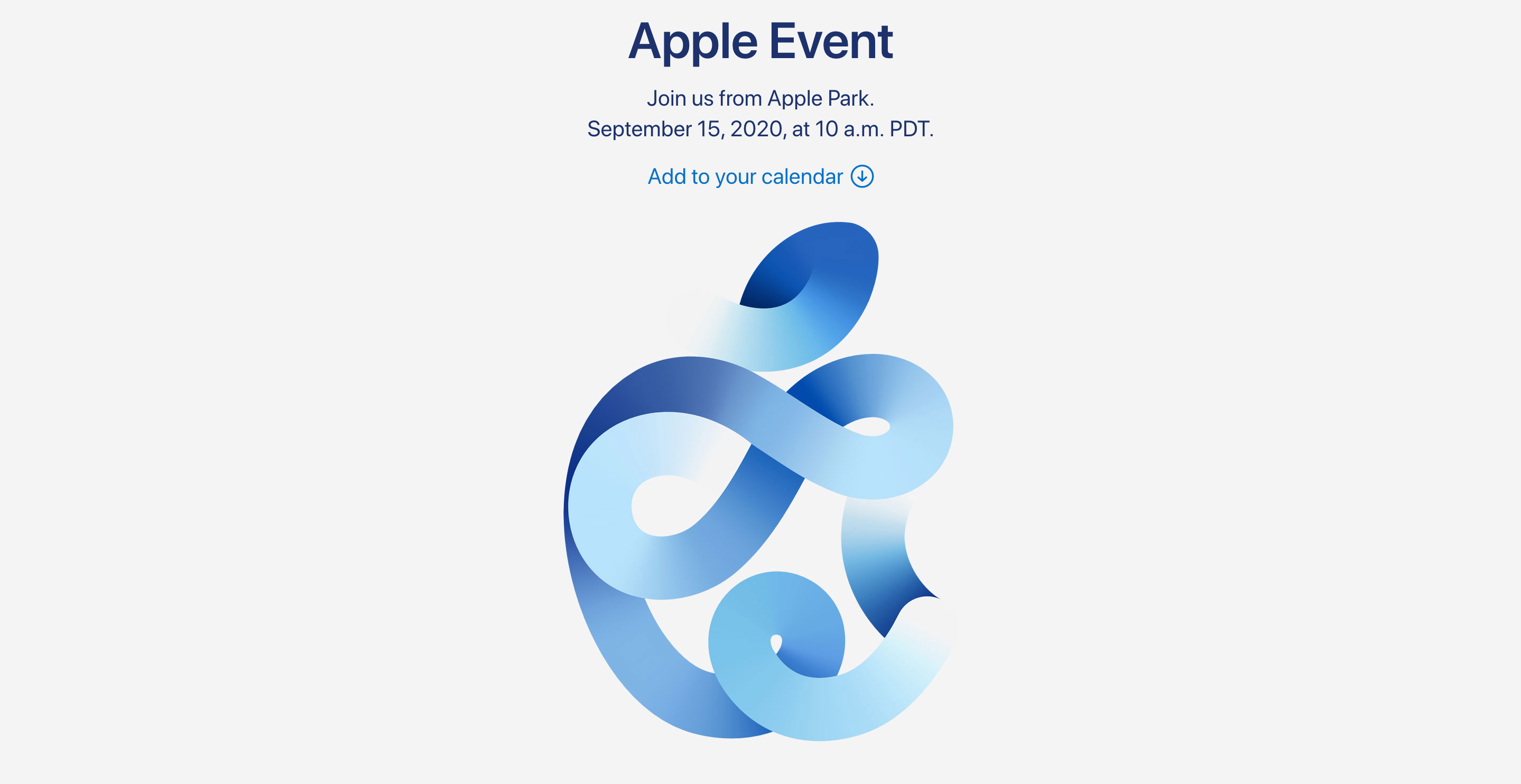 Vén màn bí ẩn của logo 'Táo xoắn' tại sự kiện Apple 2020