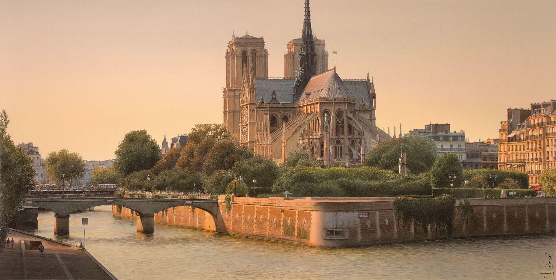 Paris thơ mộng trong tranh của bậc thầy nghệ thuật màu nước Thierry Duval