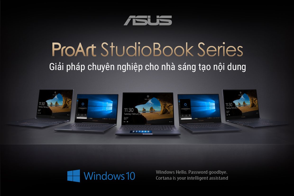 Dải sản phẩm ProArt StudioBook từ ASUS: giải pháp chuyên nghiệp cho người sáng tạo nội dung