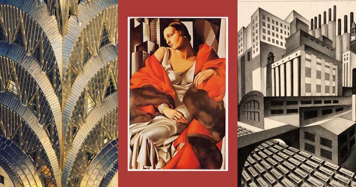 /viết một tay/ Xã hội hiện đại phản chiếu qua Art Deco