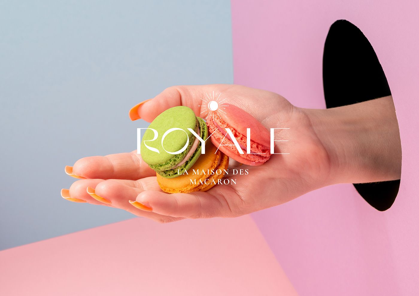 Bộ nhận diện 'rất Pháp' của tiệm bánh macaron cao cấp đến từ Nero Atelier