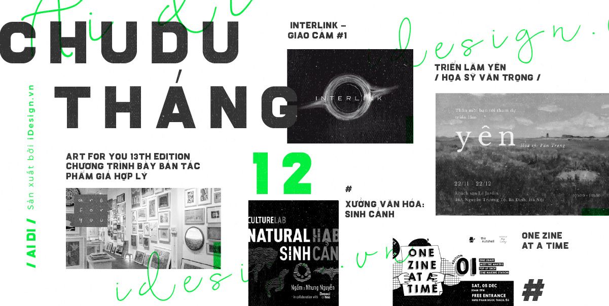 Chu du trong thế giới nghệ thuật - tháng 12